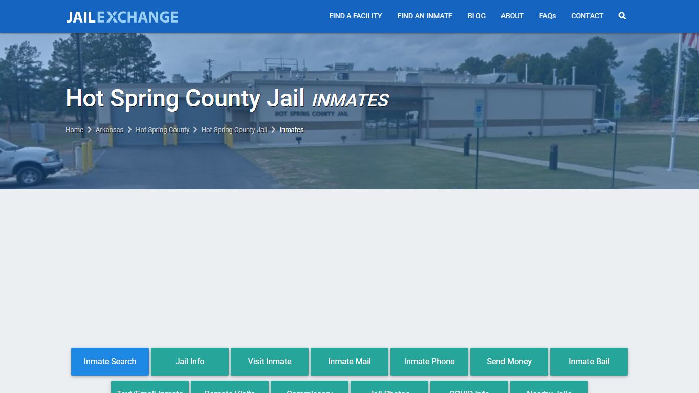 Hot Spring County Jail Inmates | Arrests | Mugshots | AR