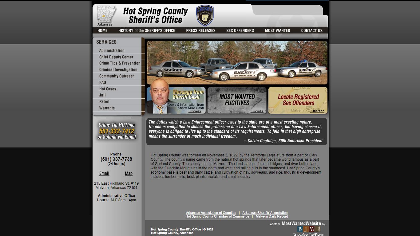 Hot Spring County Sheriff's Office